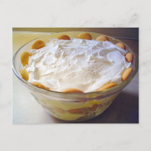 Easy Banana Pudding Recipe Postcard