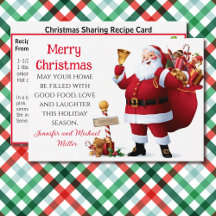 Easy Beef Stroganoff Recipe Sharing Christmas Card