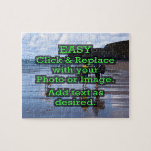 Easy Click to Create Your Own Horizontal Jigsaw Puzzle