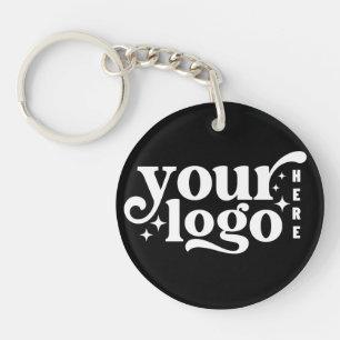 Easy Custom Company Business Logo Key Ring