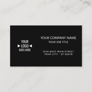Easy Custom Corporate Business Card With Logo