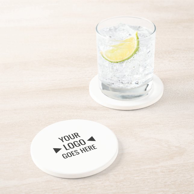 Easy Custom Corporate Business Logo Coaster (Side)