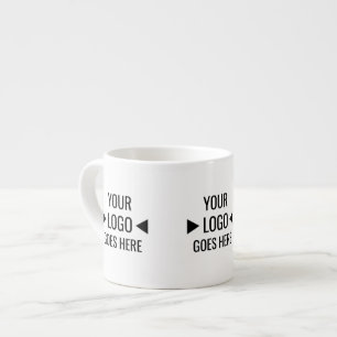 Easy Custom Corporate Business Logo Espresso Cup