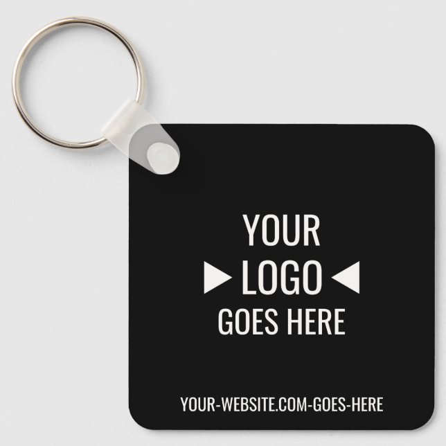 Easy Custom Corporate Business Logo Key Ring (Front)