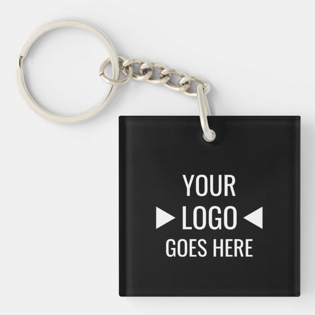 Easy Custom Corporate Business Logo Key Ring (Front)