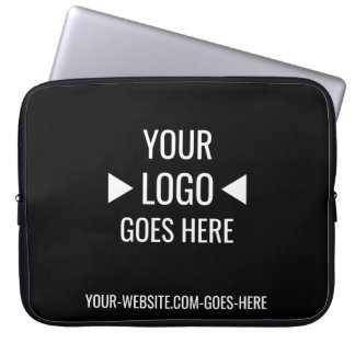 Easy Custom Corporate Business Logo Laptop Sleeve