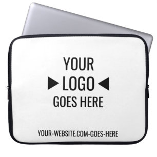 Easy Custom Corporate Business Logo Laptop Sleeve