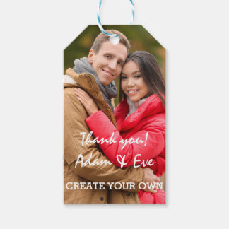 Easy Custom Photo Template Gift Tags