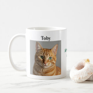 Easy Customization Pet Photo Name Pet Lover gift Coffee Mug