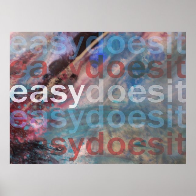 Easy Does It Poster (Front)
