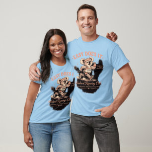Easy Does It Weekend Running Club Retro Koala Tee