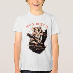 Easy Does It Weekend Running Club Retro Koala Tee