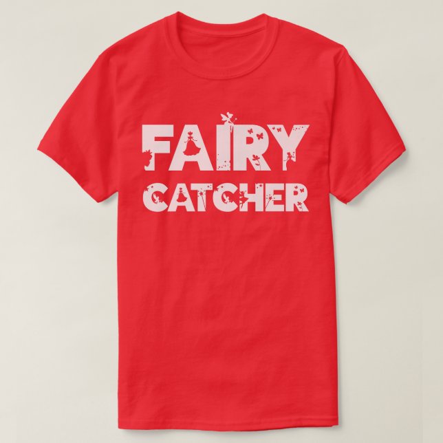 Easy Fairy Catcher Costume Parent Family Costume T T-Shirt (Design Front)