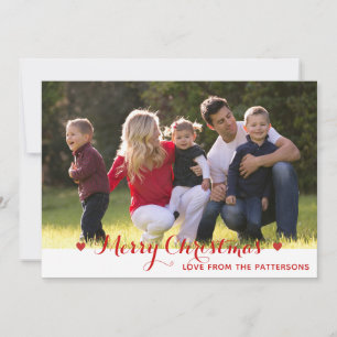 Easy & Fast l Merry Christmas Photo Holiday Card