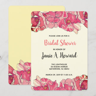 Easy Floral Event Invitation Template