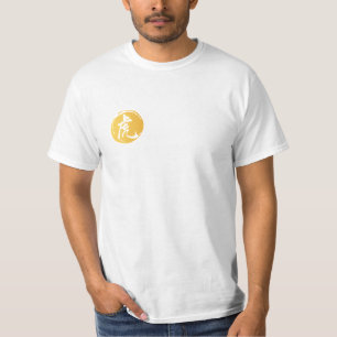 Easy-going Tiger Tee, Artistic Writing of Chinese  T-Shirt