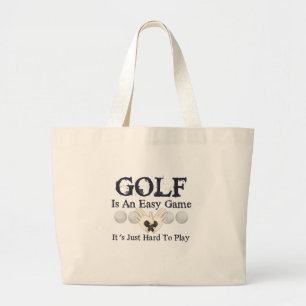 Easy Golf Large Tote Bag