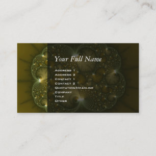 Easy Gro Fractals Business Card