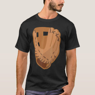 Easy Halloween Costume Idea Softball Baseball Glov T-Shirt