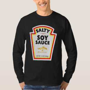 Easy Halloween Matching Costume Salty Soy Sauce Bo T-Shirt