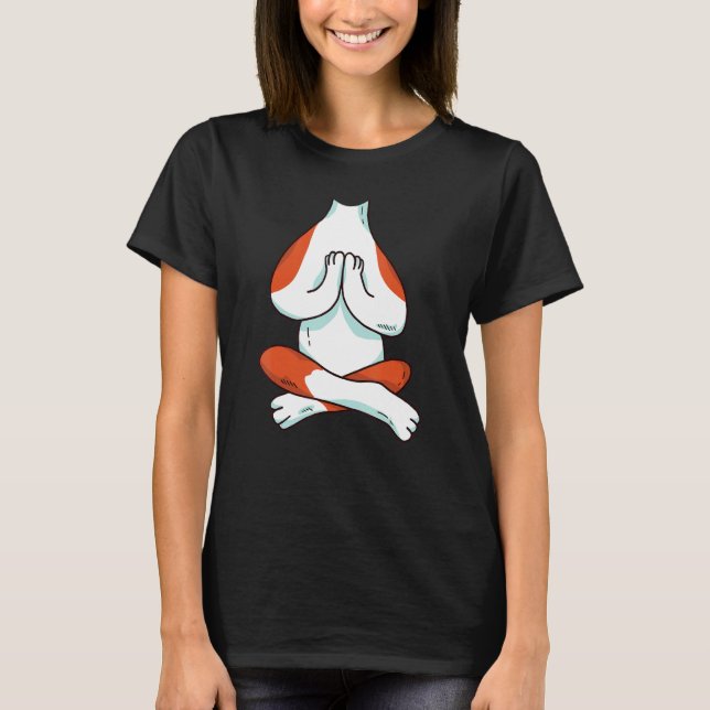Easy Halloween Meditating Yoga Beagle Dog Body Cos T-Shirt (Front)