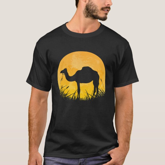 Easy Halloween Outfit Calf Animal Moon Costume T-Shirt (Front)