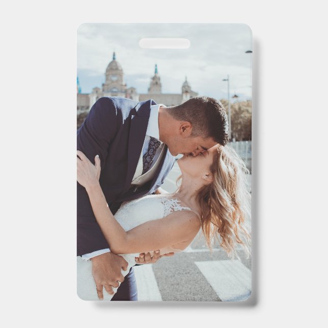 EASY!  ID Badge - Personalised - Add your Image (Front)