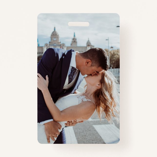 EASY!  ID Badge - Personalised - Add your Image (Front)