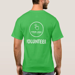 Easy Logo Custom Organisation Event Volunteer T-Shirt