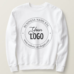 Easy Logo Replacement & Customisable Text Sweatshirt