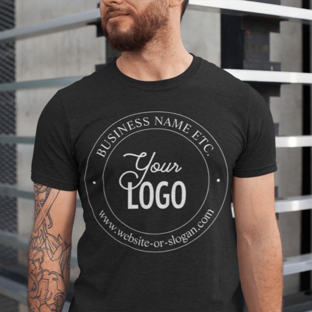 Easy Logo Replacement & Customisable Text T-Shirt (Creator Uploaded)