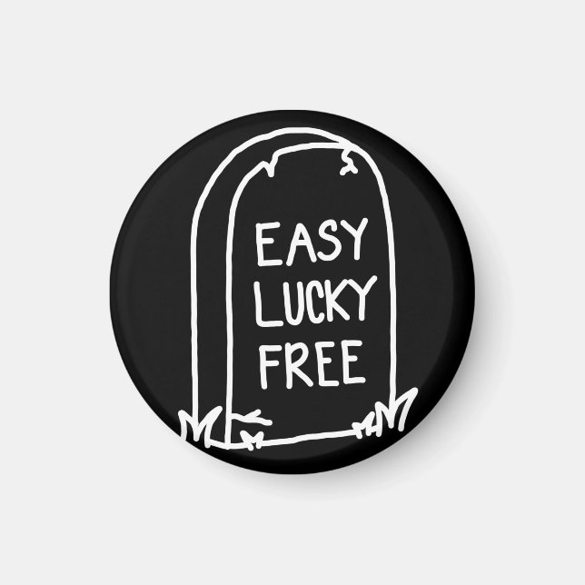 Easy Lucky Free Magnet (Front)