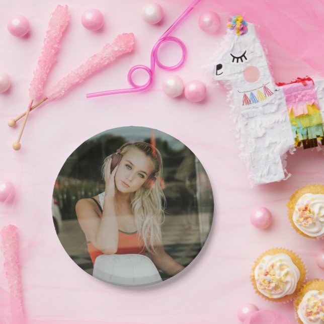 EASY! Paper Plates - Personalised - Add your Image (Party)