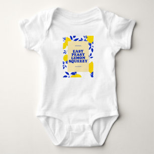 Easy Peasy Lemon Squeezy  Baby Bodysuit