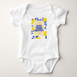Easy Peasy Lemon Squeezy Baby Bodysuit