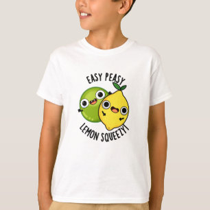 Easy Peasy Lemon Squeezy Funny Fruit Pun T-Shirt