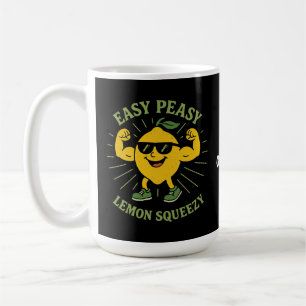 Easy Peasy Lemon Squeezy Gift – Funny Hello Summer Coffee Mug