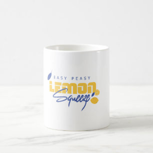 Easy Peasy Lemon Squeezy Graphic Coffee Mug
