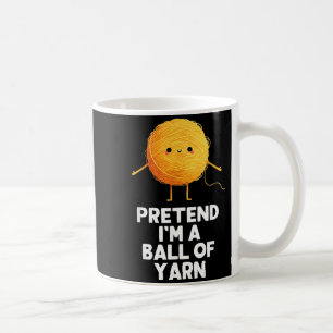 Easy Pretend A Ball of Yarn Costume Halloween Coffee Mug