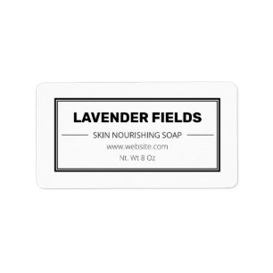 Easy Soap Bar Small Business Product Labels