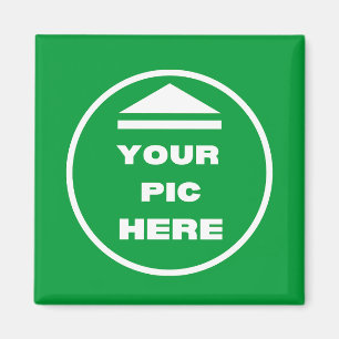 EASY! Square Magnet - 2 Inch - Custom