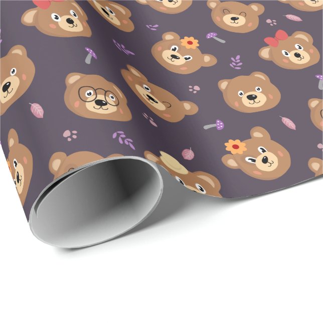 Easy Teddy Bear Teddy Art Cute Bear Photos Good Mo Wrapping Paper (Roll Corner)