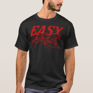 Easy Tiger Distressed Graphic Men Women T-Shirt