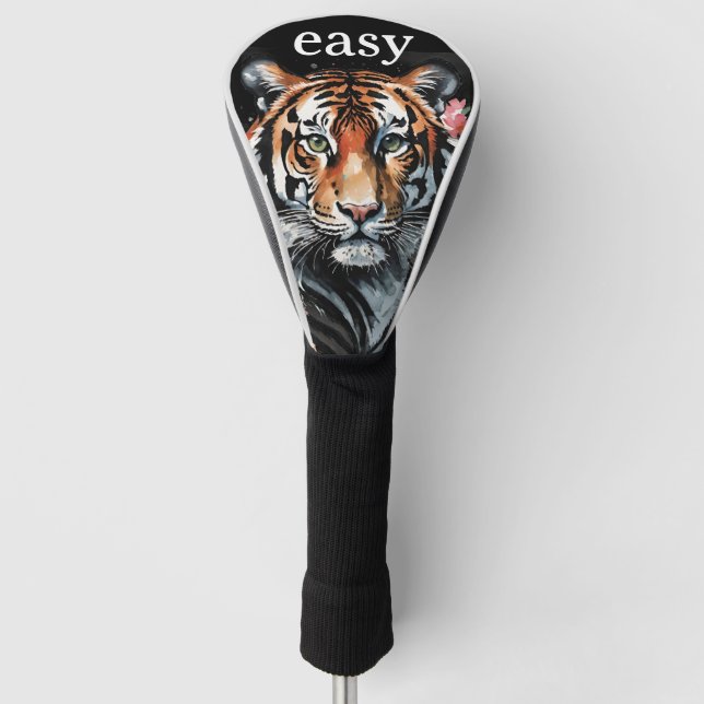 Easy Tiger Golf Head Cover (Front)