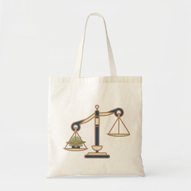 Easy to Carry Libra Zodiac  Tote Bag (Front)