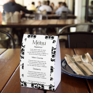 Easy to Design Your Own Custom Personalized Menu