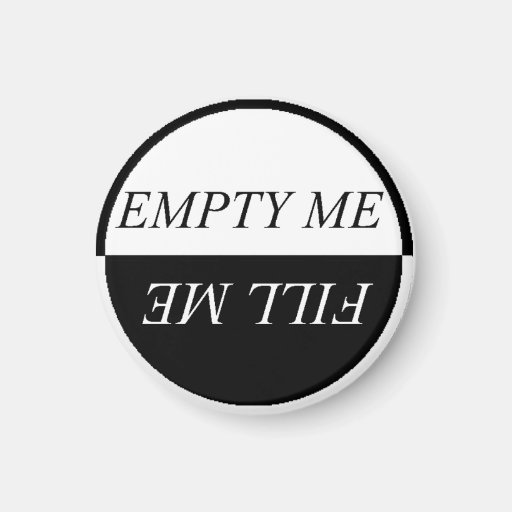 Image of Easy To See EMPTY ME FILL ME Dishwasher Magnet