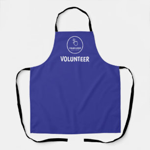 Easy Upload Your Logo Custom Volunteer Blue Apron