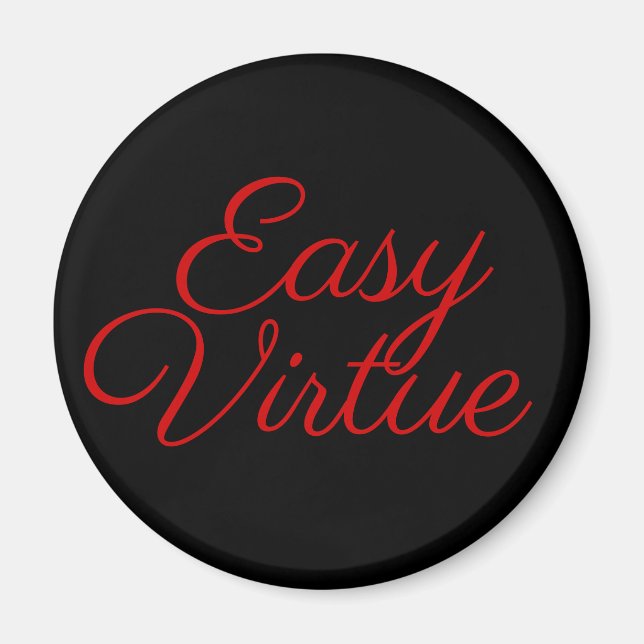 Easy Virtue Magnet (Front)