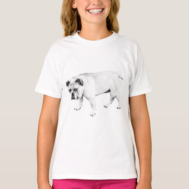 Easy Walks, Friendly Dog Tee (Front)